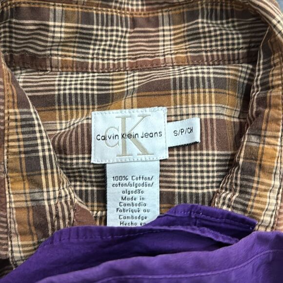 Banana Republic Calvin Klein Guess 3 Men’s shirts size S - Picture 3 of 10